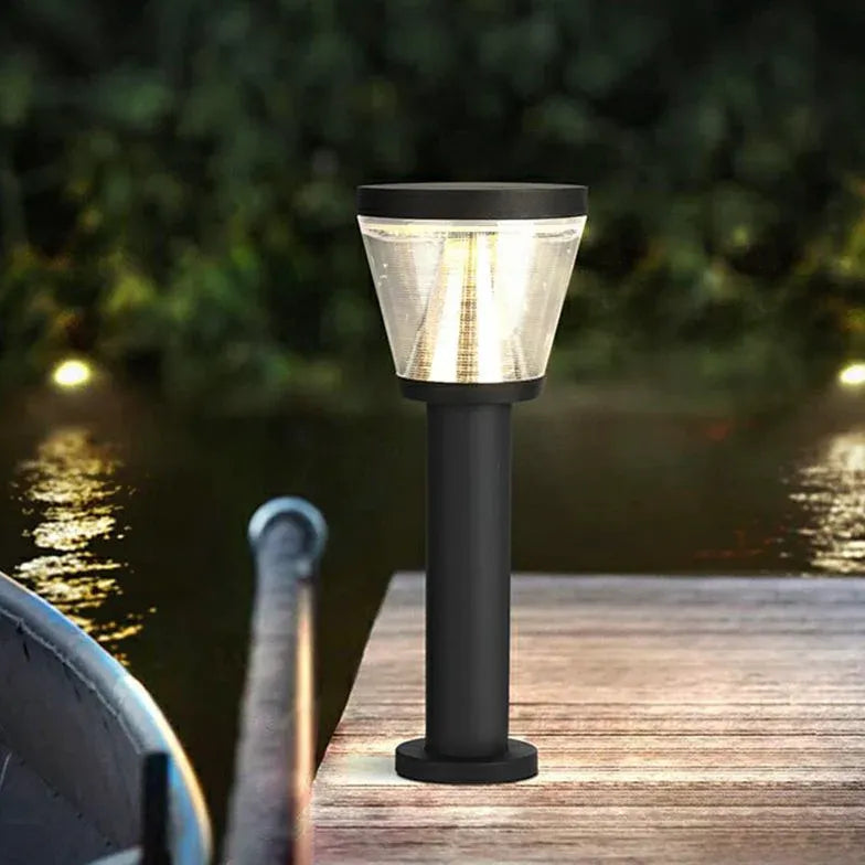 Pollerleuchte außen modernes Design wasserdicht für Garten - Clowas.de