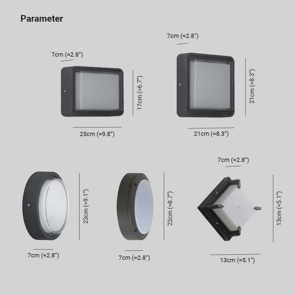 Porta Deckenleuchte Moderne Schwarze Runde Deckenlampe - Clowas.de