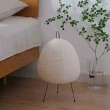 Paper Egg Design Tripod Table Lamp