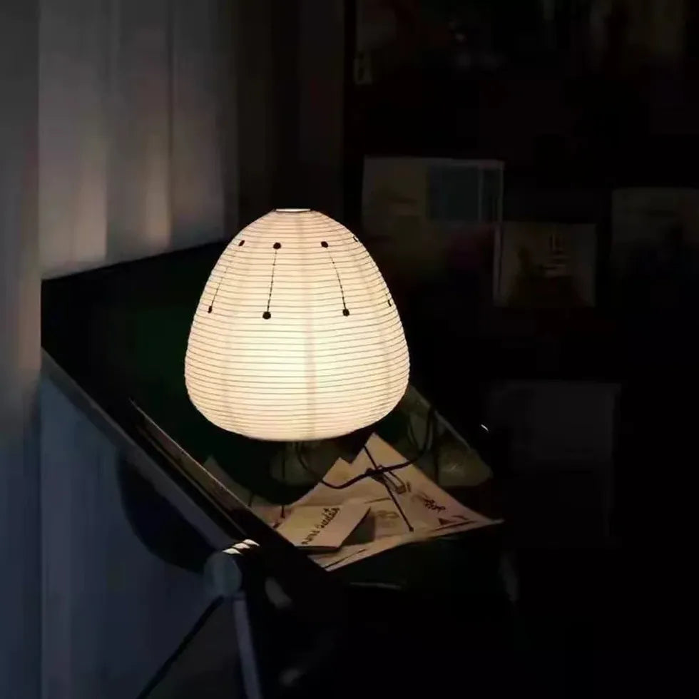 Paper Egg Design Tripod Table Lamp