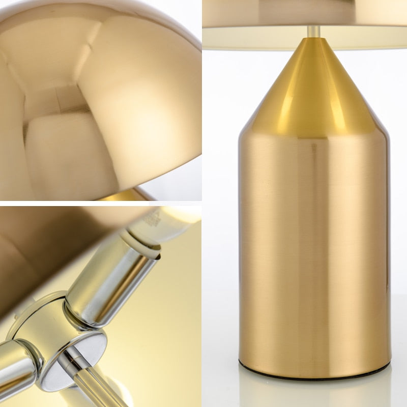 Postmoderne minimalistische Pilz-Tischlampe - Clowas.de