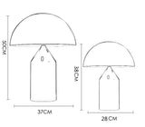 Postmoderne minimalistische Pilz-Tischlampe - Clowas.de