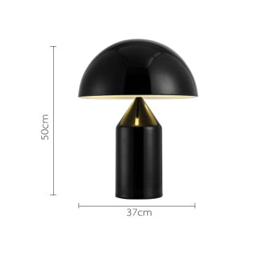 Postmoderne minimalistische Pilz-Tischlampe - Clowas.de