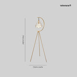 Geometrische Metallrahmen -Dreiecksbohrlampe