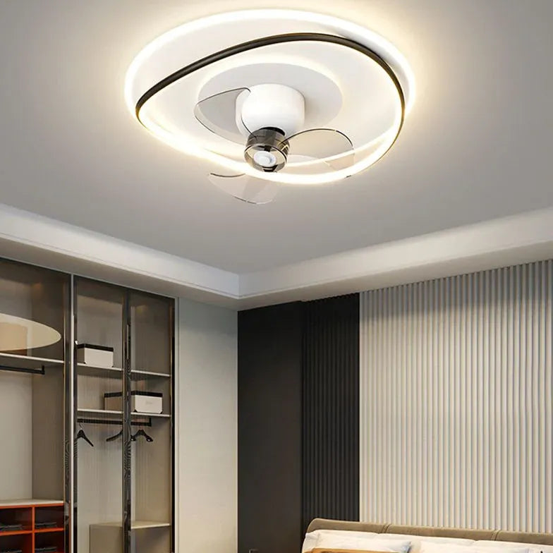 Deckenventilator leise mit Licht und Fernbedienung, modernes Design - Clowas.de