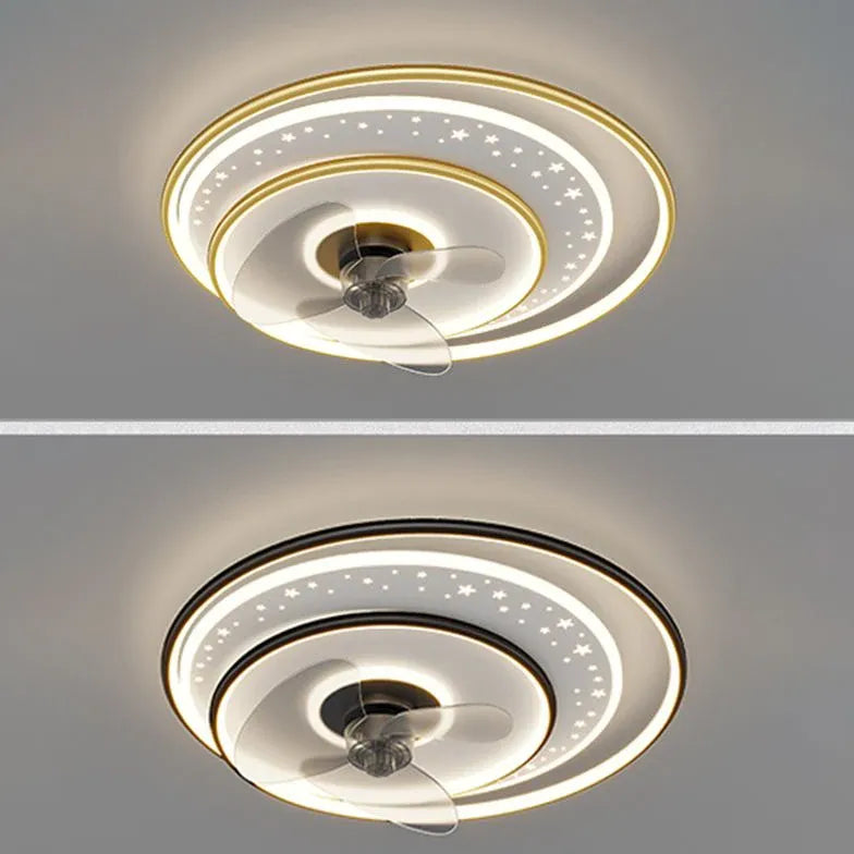 Circular Light Ceiling Fan with Light