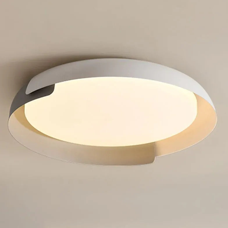 Dual-Tone Round Ceiling Light for Bedroom