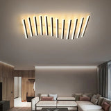 Wavy Slim Tube Modern Ceiling Light