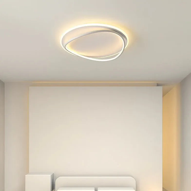 Circular Light Strip Modern Flush Ceiling Lights