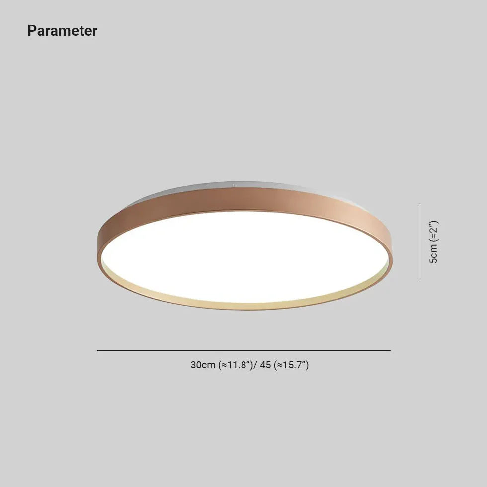 Deckenleuchte Warmweiß modern rundes weißes Design