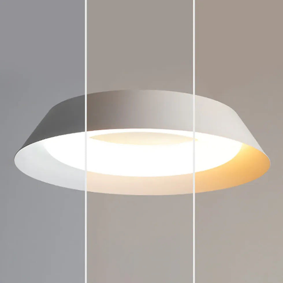 LED-Deckenleuchte rund 40 cm nordisches modernes Design