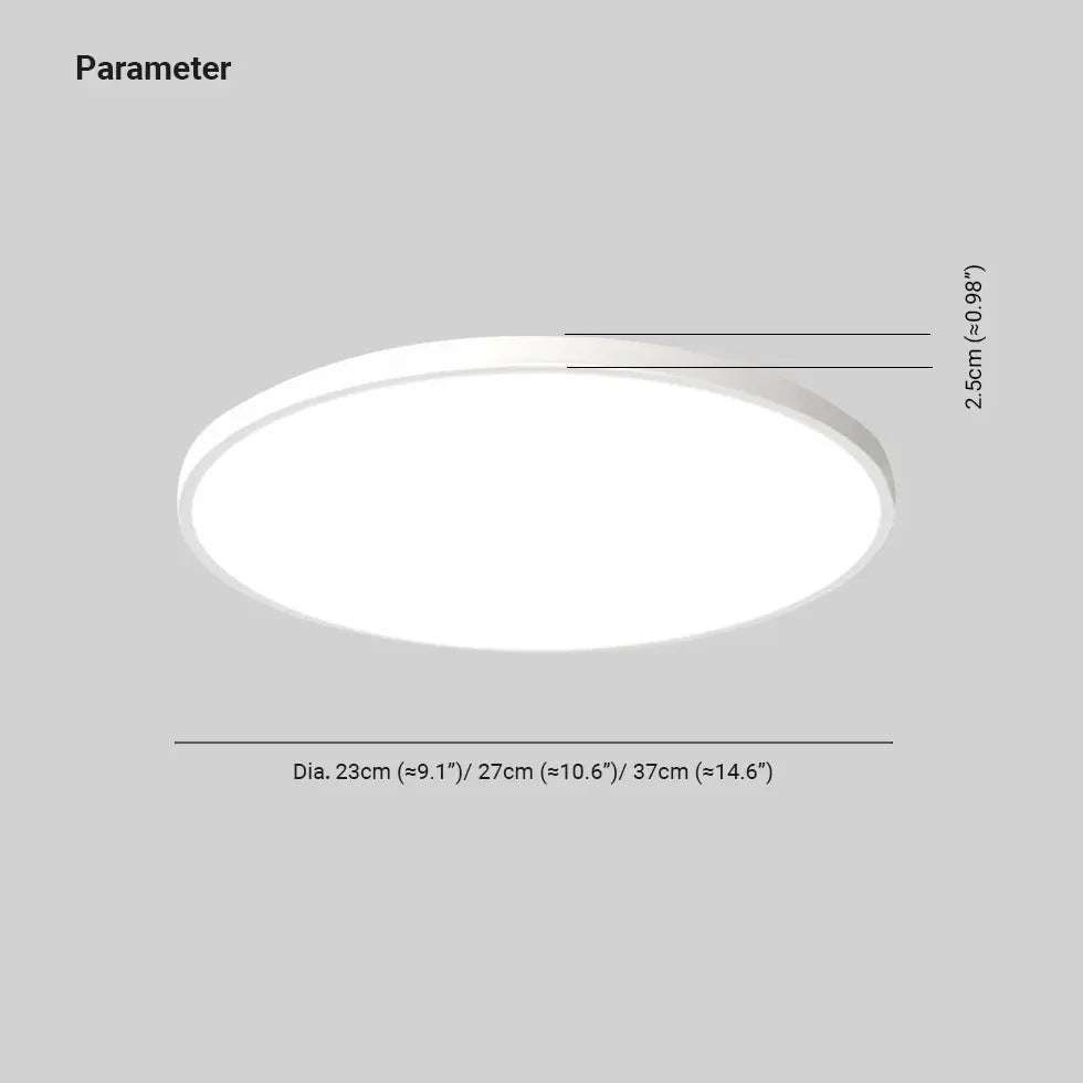 Slim Round Bad Spush Deckenleuchten