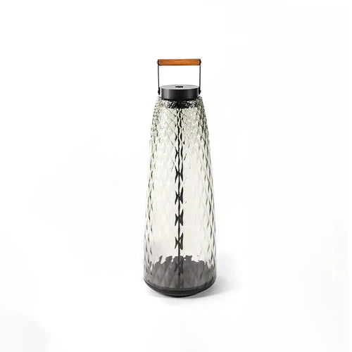 Rauchglas Stehlampe für moderne Outdoor Beleuchtung - Clowas.de