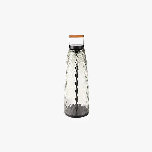 Rauchglas Stehlampe für moderne Outdoor Beleuchtung - Clowas.de
