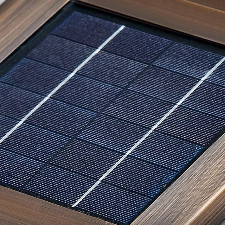 Solar Sockelleuchte für wasserdichte Cube Gartenbeleuchtung