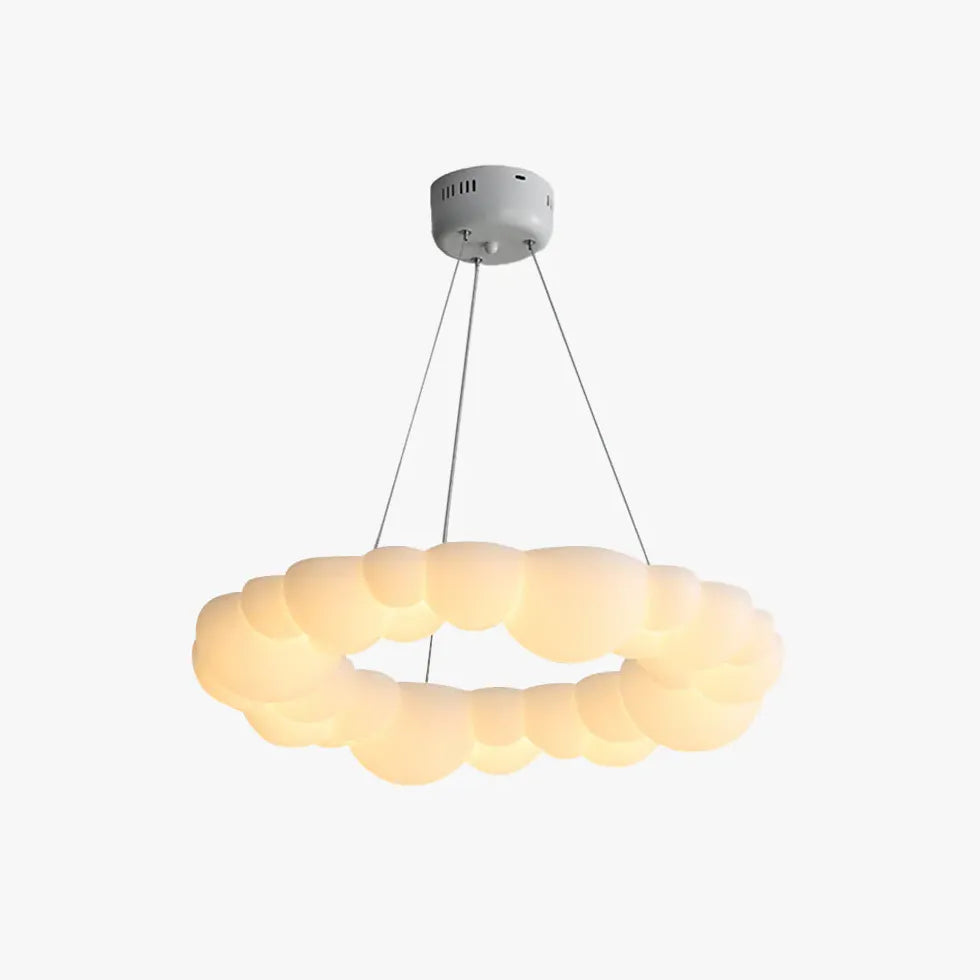 Ring LED Deckenleuchte in weißem modernen Design - Clowas.de