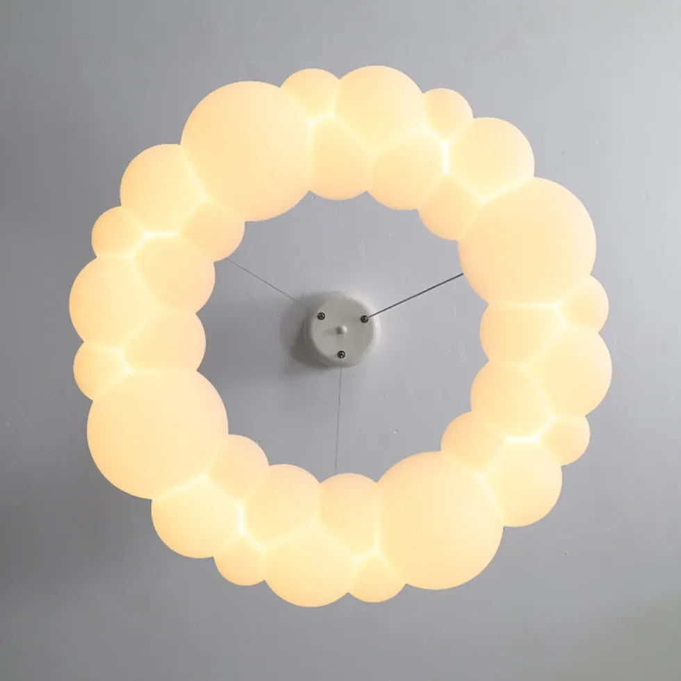 Ring LED Deckenleuchte in weißem modernen Design - Clowas.de
