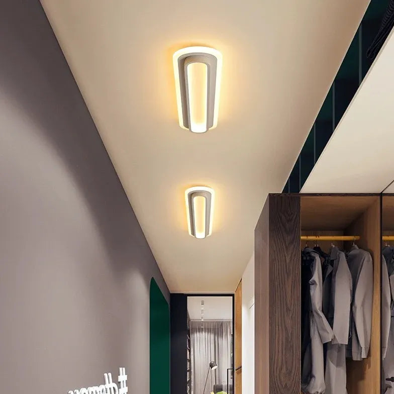 Ring LED Deckenleuchte modern kreativ für Flur - Clowas.de