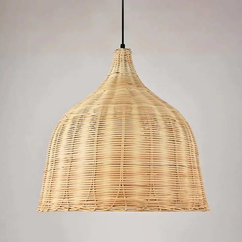 Natural Barrel Kitchen Rattan Anhänger Licht