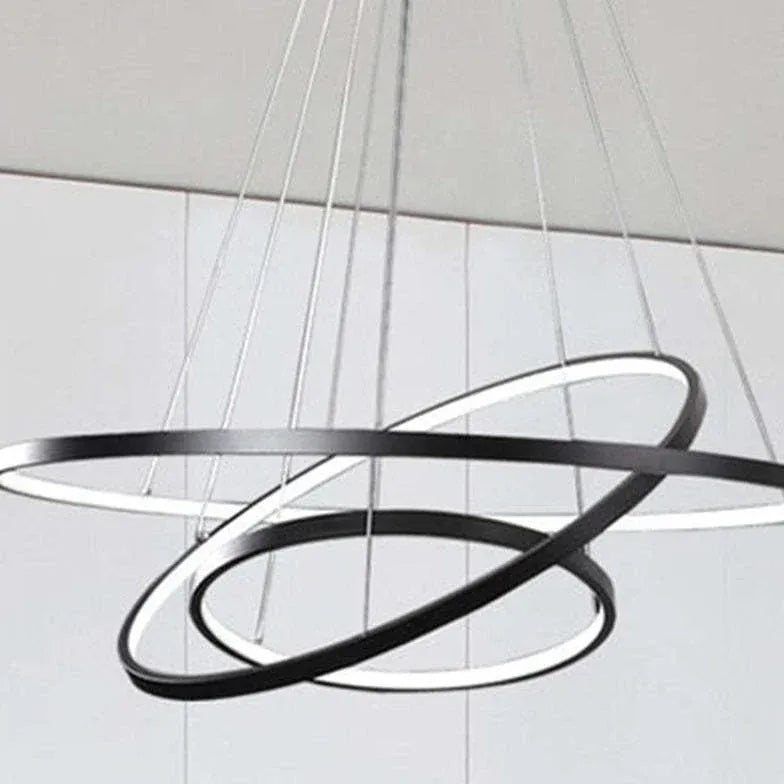 runde hängelampe schwarz modernes nordisches design - Clowas.de