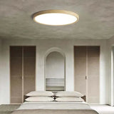 LED Deckenleuchte dimmbar flach in rundem modernen Design - Clowas.de