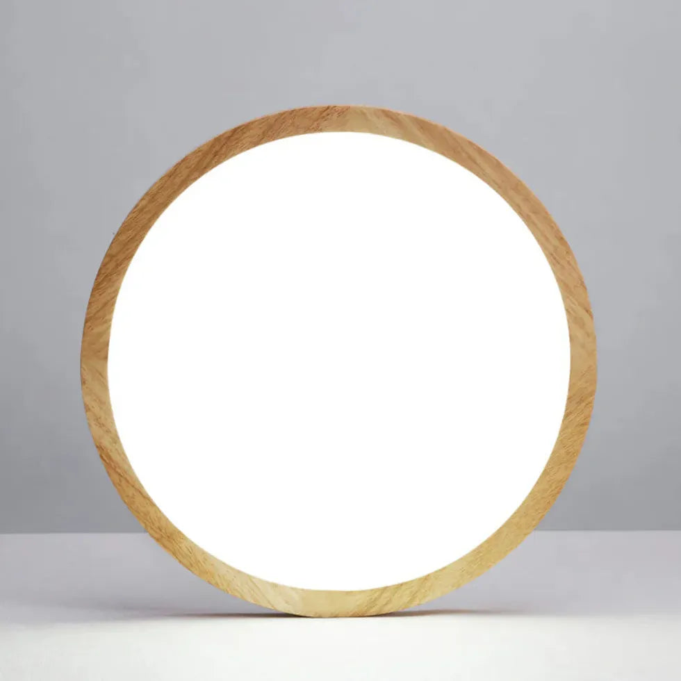 LED Deckenleuchte dimmbar flach in rundem modernen Design - Clowas.de