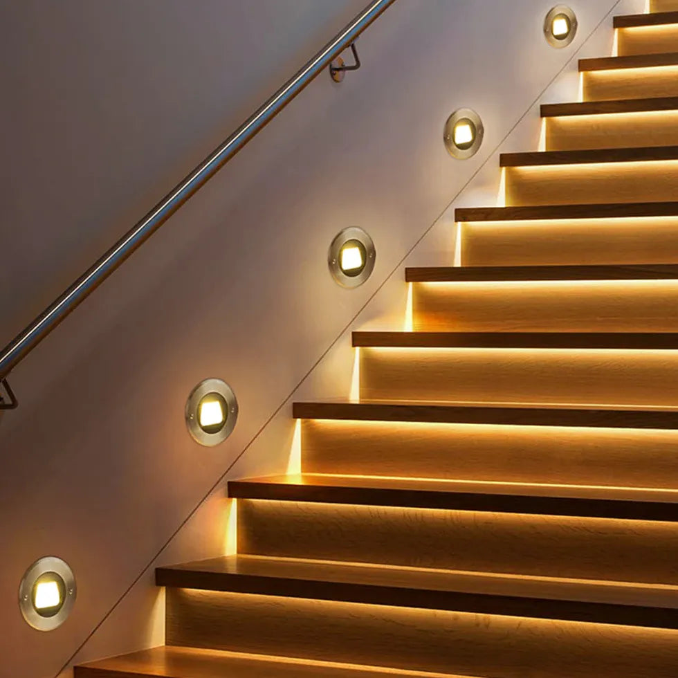 Wandeinbauleuchten Treppe für modernes und sicheres Ambiente - Clowas.de