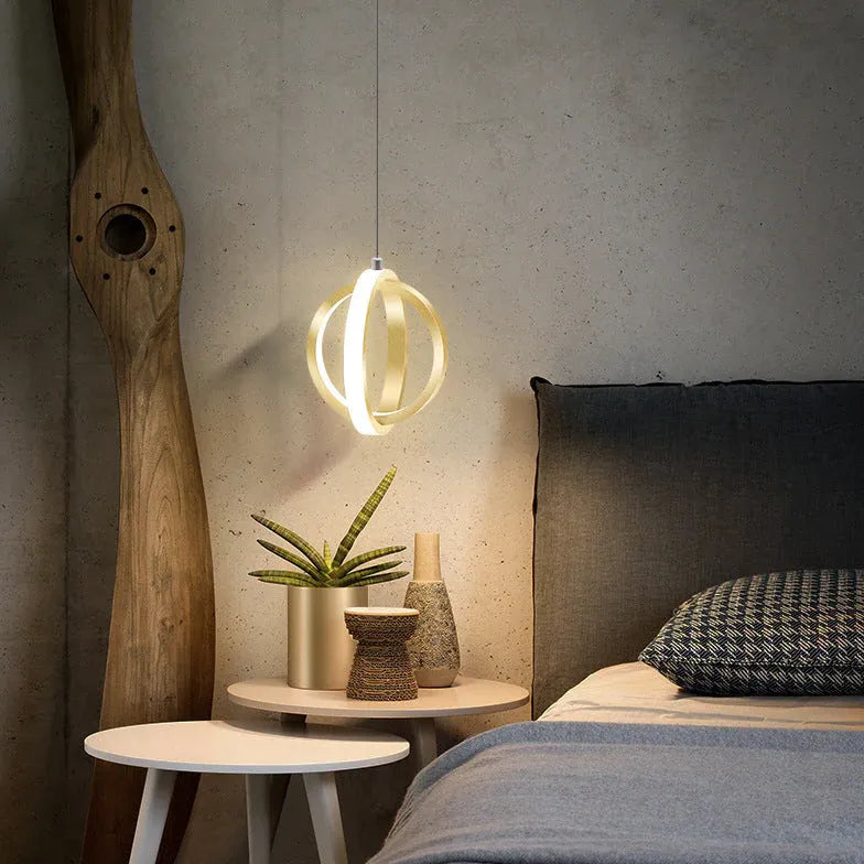 Runde Pendelleuchte Nordisch Modern Leicht Luxus - Clowas.de
