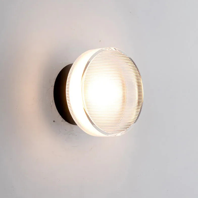 runde wandleuchte led moderne minimalistische nordische design - Clowas.de