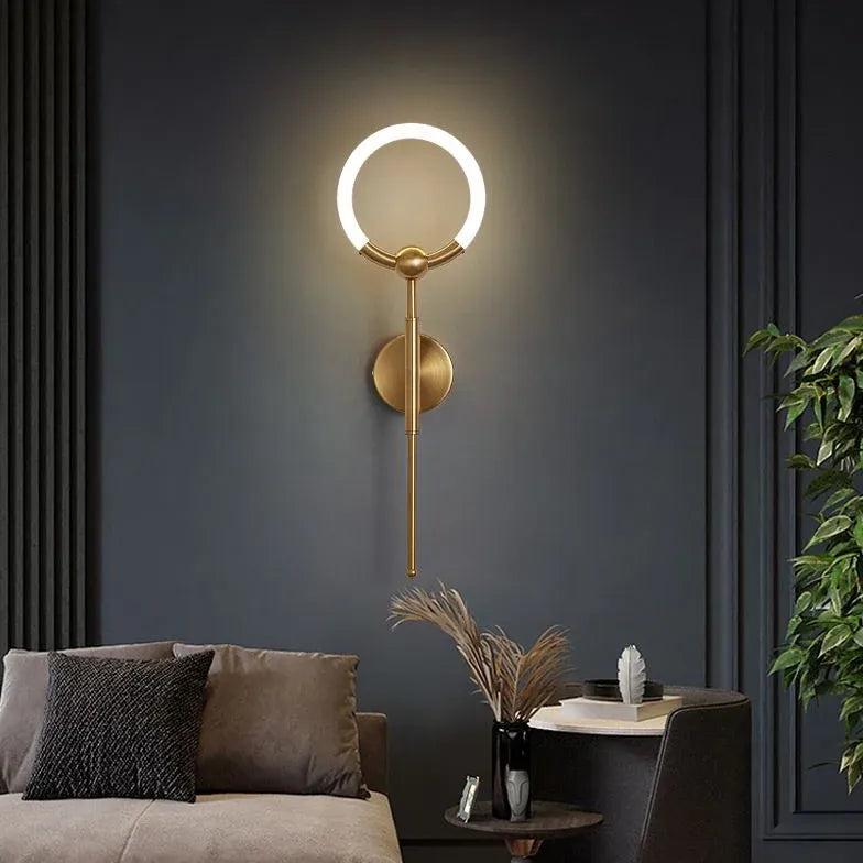Runde Wandleuchten Innen Modernes Design Nordisch Stil - Clowas.de
