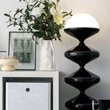 Multiple Streamlined Flat-Sphere Modern Floor Lamp