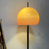 Orange Sphere Warm Light Floor Lamp