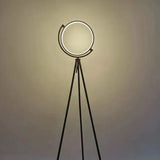 Minimalistische Ringstativ -Stofflampe