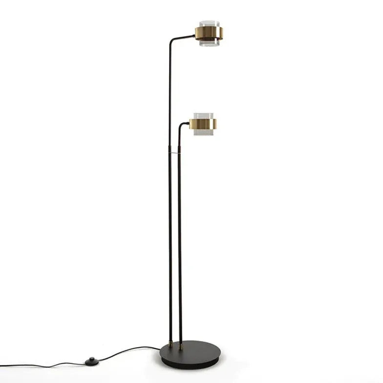 Dual-Rod-moderne minimalistische Stehlampe