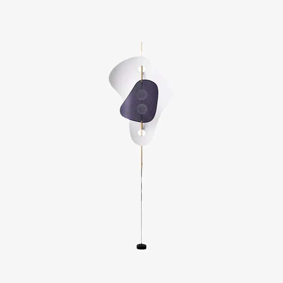 Irregular Lampshade Unique Modern Floor Lamp