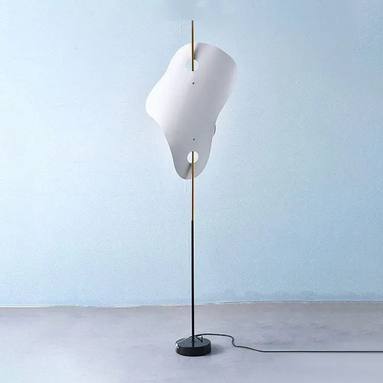 Irregular Lampshade Unique Modern Floor Lamp