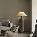 Umbrella-Shaped Textured Minimalist Modern Floor Lamp