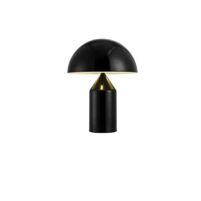 Gold Pilzdesign moderne Tischlampe