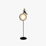 Dual-Head Circular Modern Style-Stehlampe