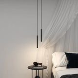 Direct Suspension Line Black Modern Pendant Light