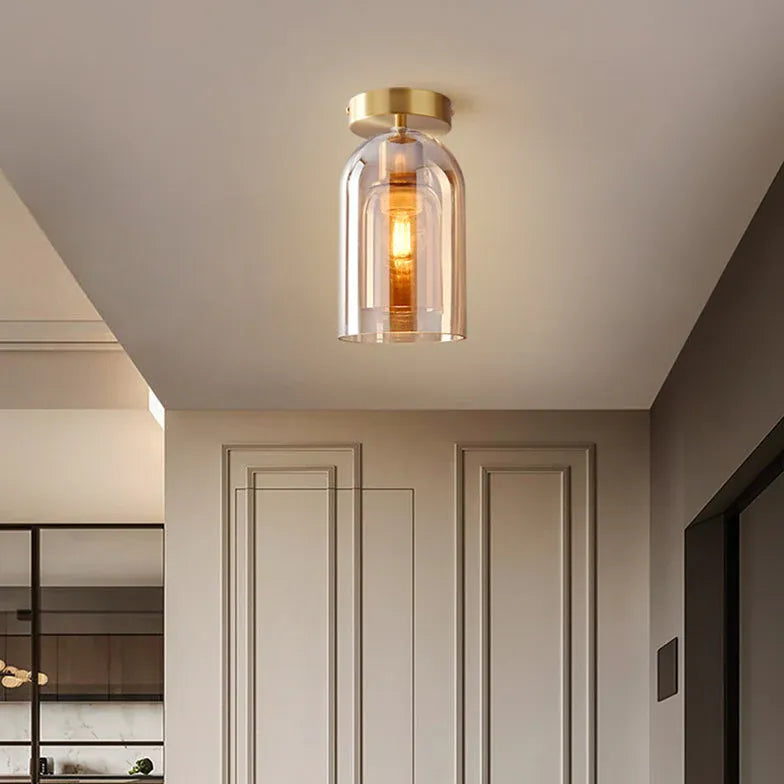 Inverted Wine Glass Pendant Lights