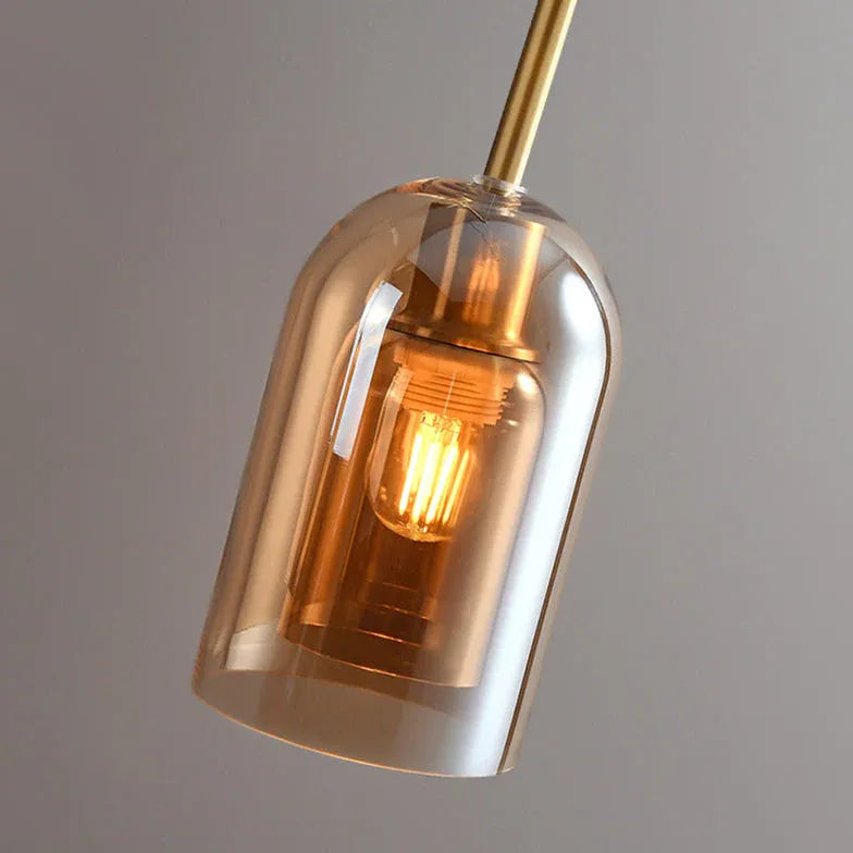 Inverted Wine Glass Pendant Lights