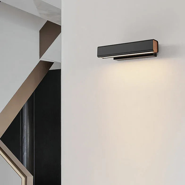 Scheren Wandleuchte Schwarz modernes geometrisches Design - Clowas.de