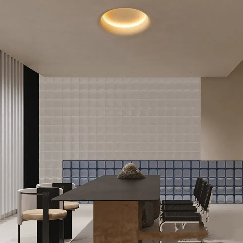 schlafzimmer deckenleuchten weiße runde moon lampe gestalten - Clowas.de