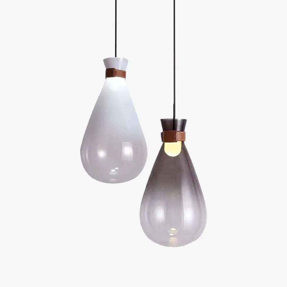 Schlafzimmer LED Deckenleuchte Glas Modernes Design - Clowas.de