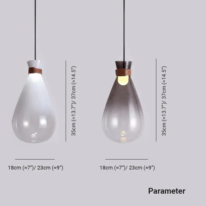 Schlafzimmer LED Deckenleuchte Glas Modernes Design - Clowas.de