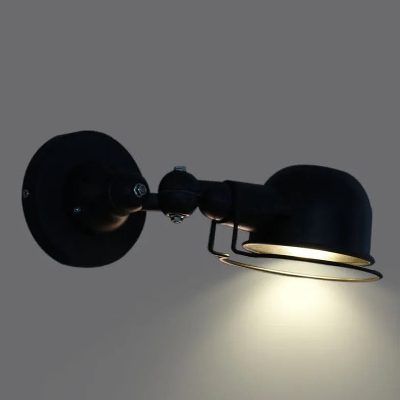 Schwenkarm Wandleuchte moderne schwarze klappbare Arm - Clowas.de