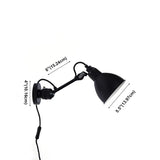 Schwenkarm Wandleuchte Nordisch Einfach Faltarm Design - Clowas.de