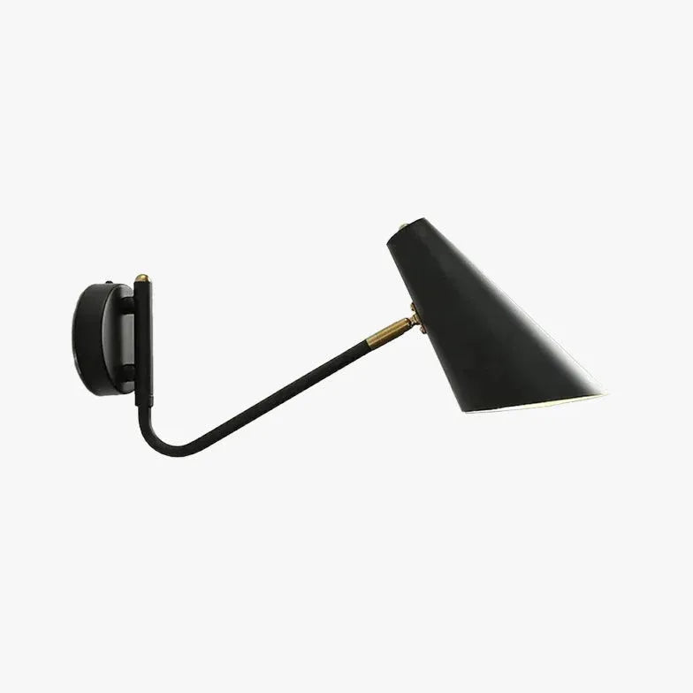 schwenkbare wandleuchte mit gelenkarm schwarz modernes Design - Clowas.de