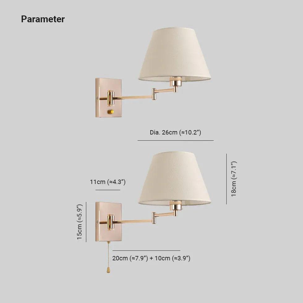 LED Leselampe Bett Wandmontage Nordisch Minimalistisch Faltarm - Clowas.de